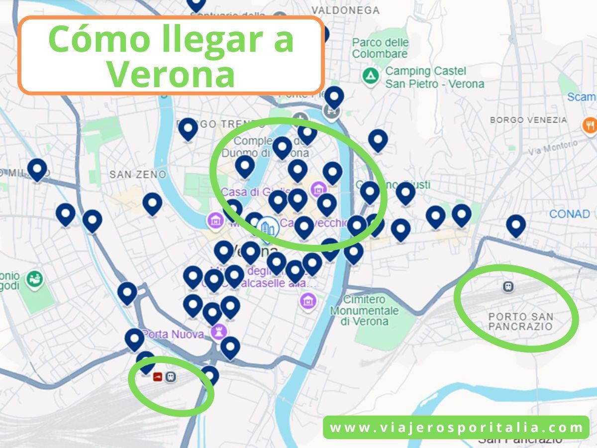 Cómo llegar a Verona – Mejores opciones