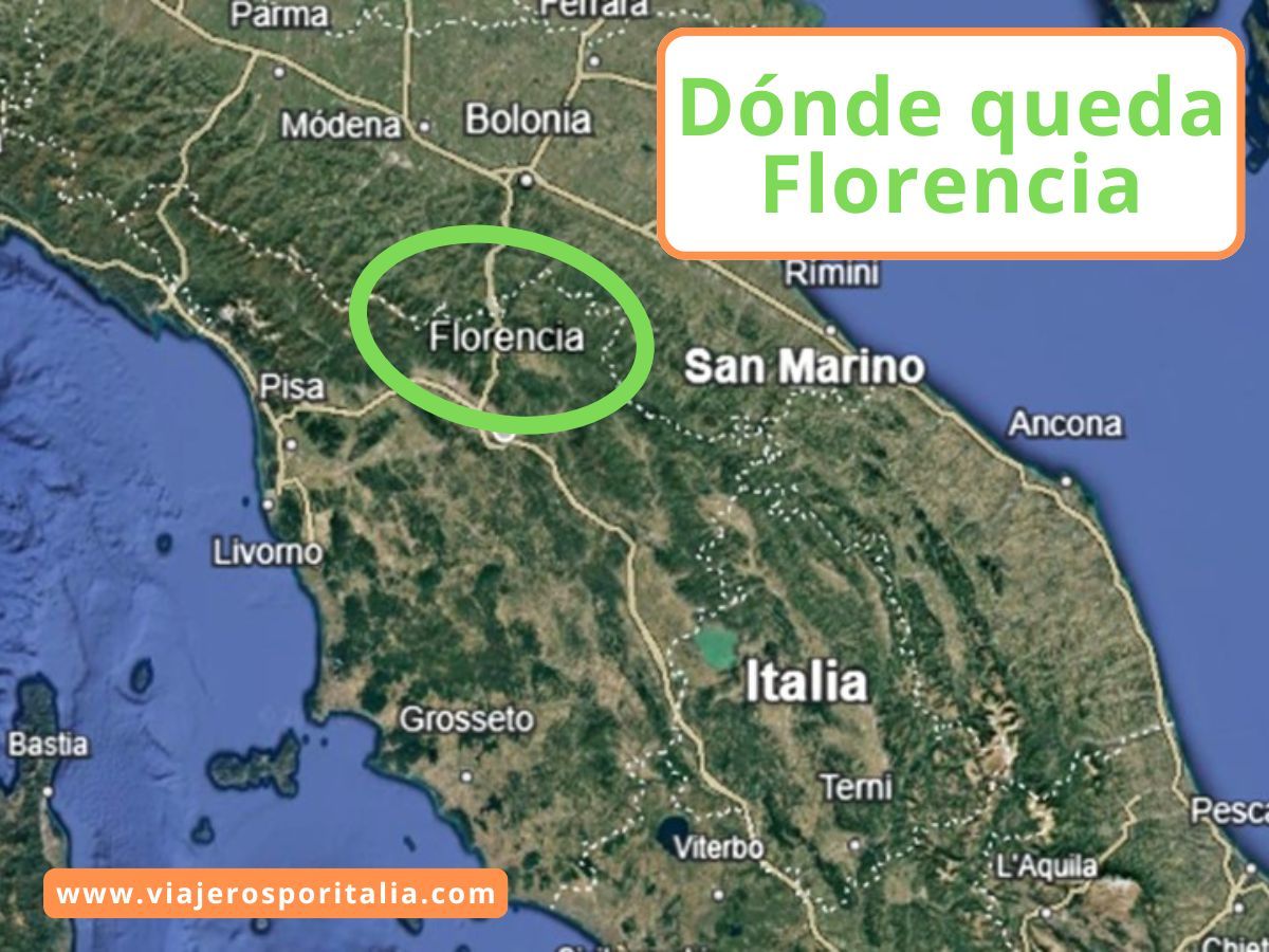 ¿Dónde queda Florencia? y como llegar