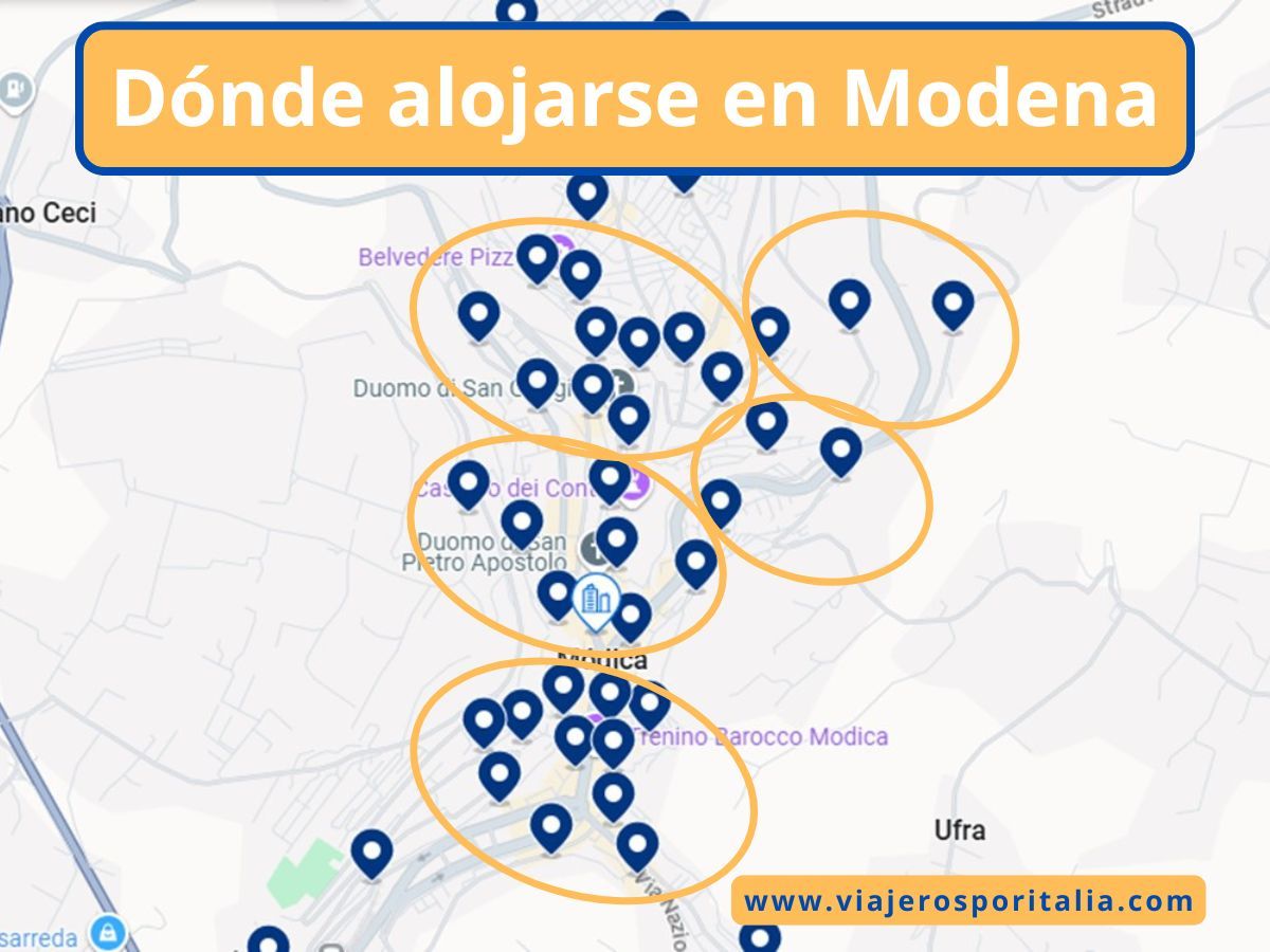 Dónde alojarse en Módena – Mejores zonas y Hoteles