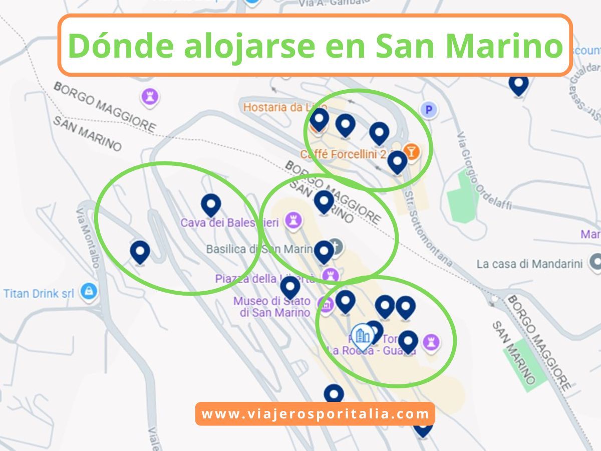 Dónde alojarse en San Marino: Mejores zonas y hoteles