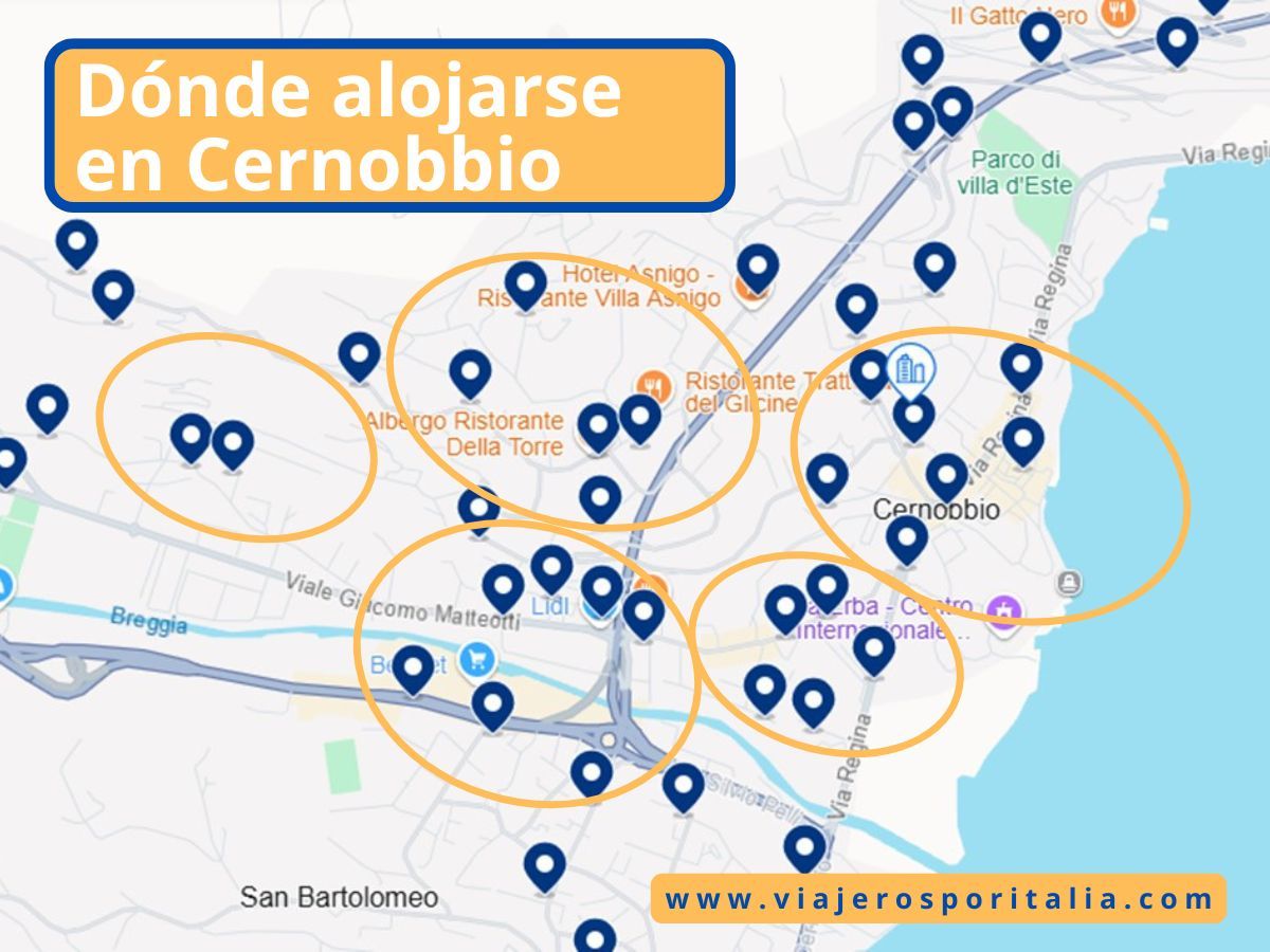 Dónde alojarse en Cernobbio (Lago de Como): Mejores Hoteles