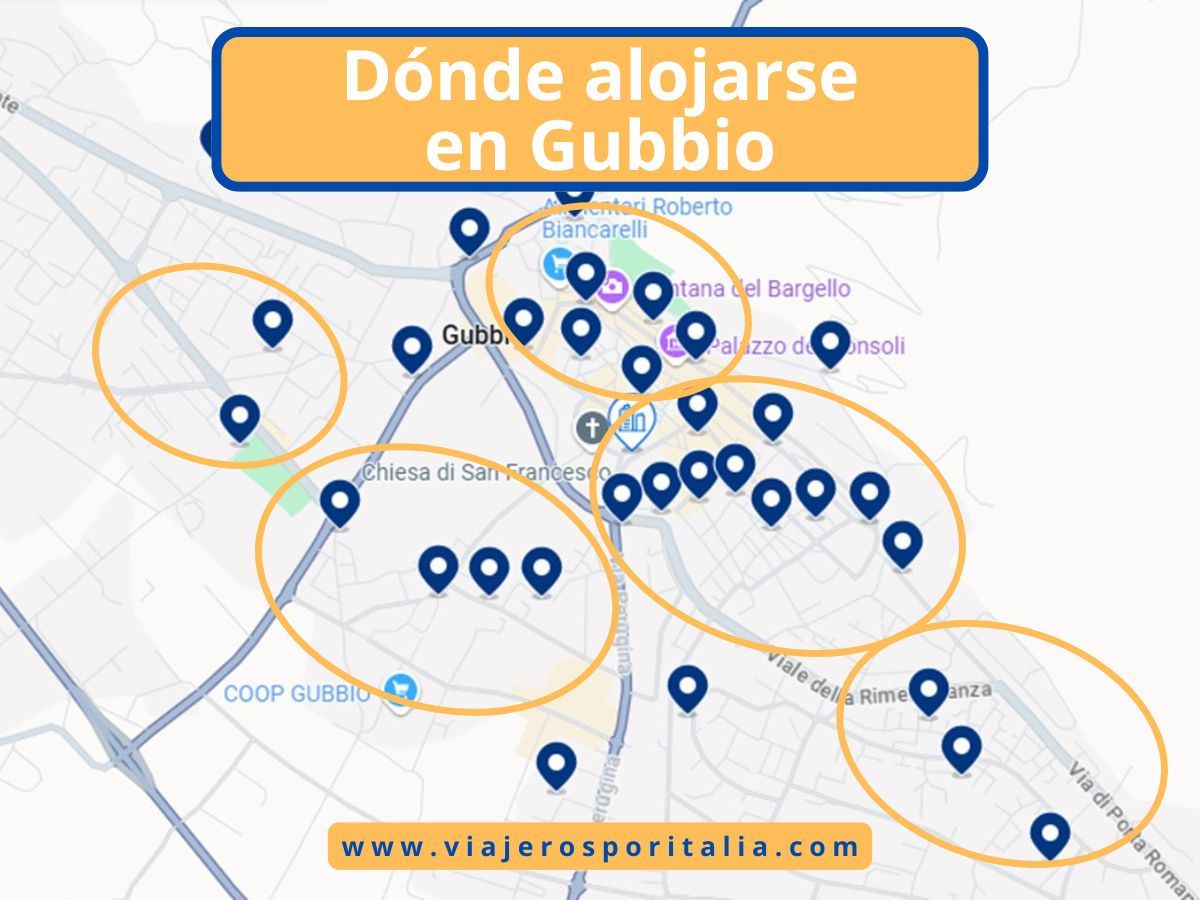 Dónde alojarse en Gubbio: Mejores zonas y Hoteles