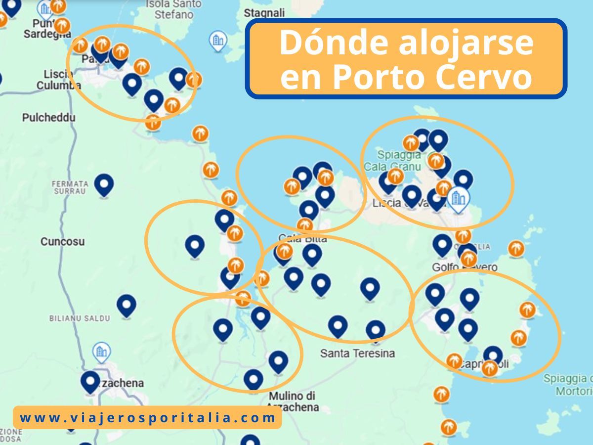 Dónde alojarse en Porto Cervo: Mejores Zonas y Hoteles