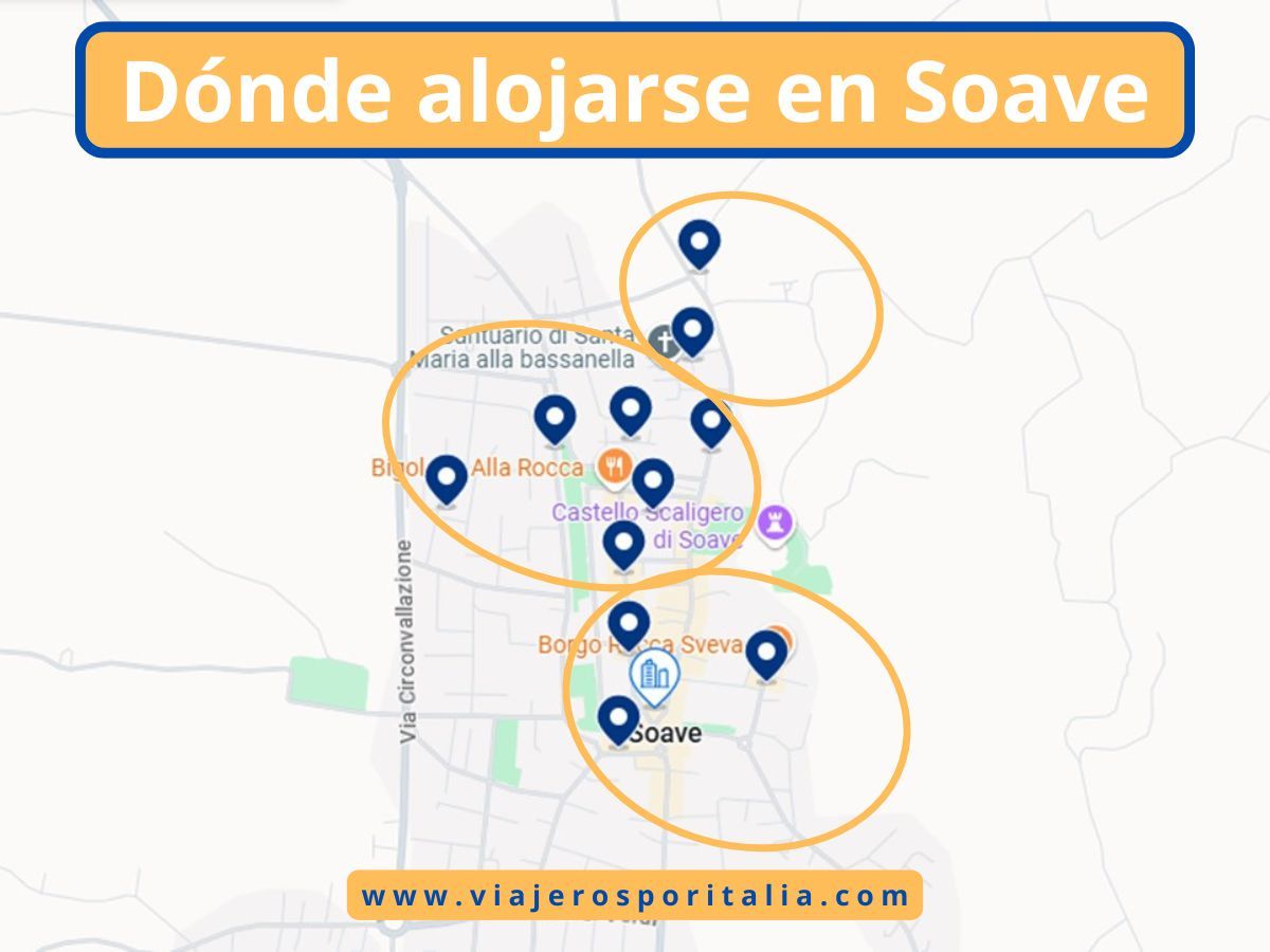 Dónde alojarse en Soave (Véneto) Hoteles recomendados