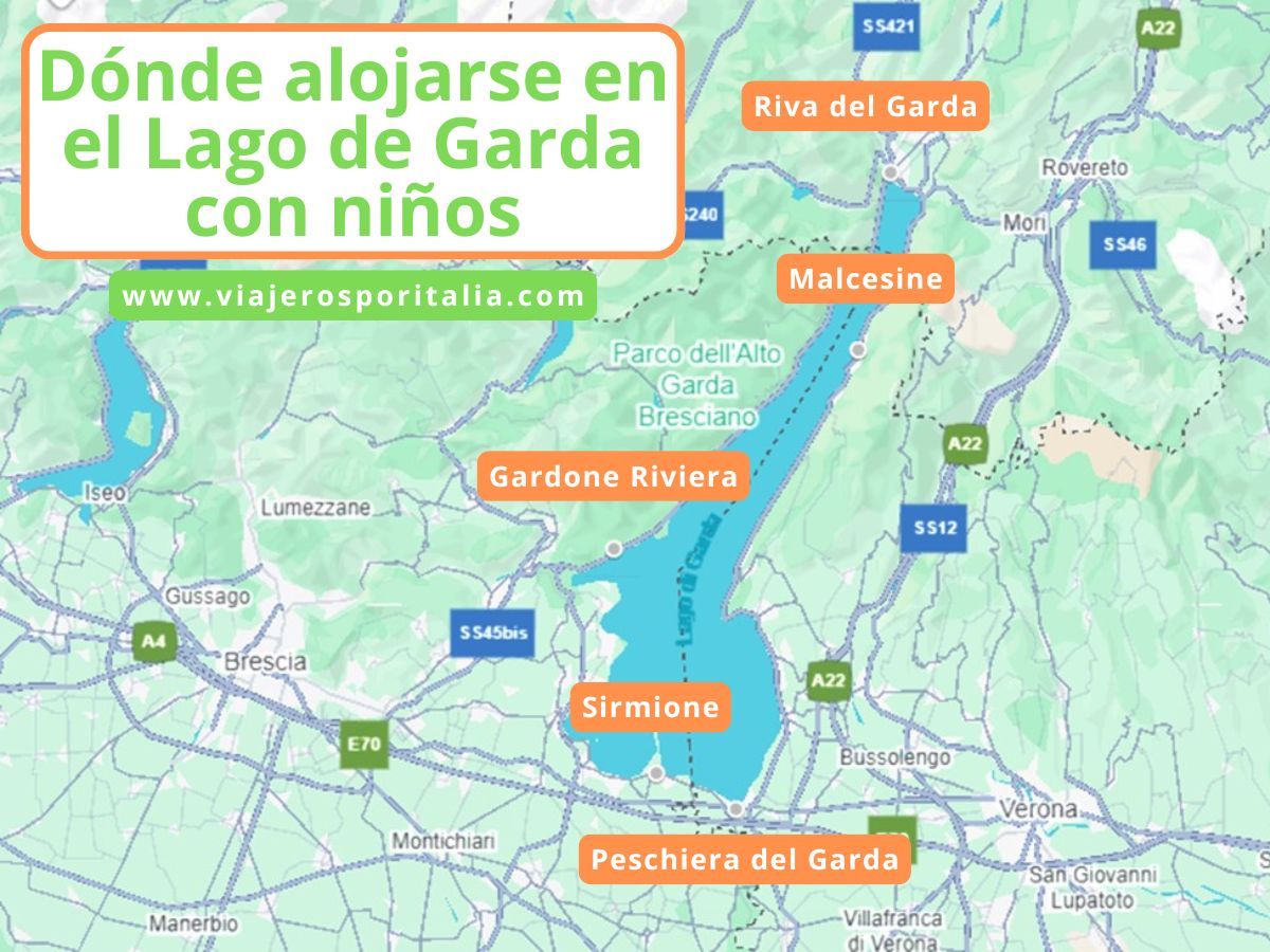 Dónde alojarse en el Lago de Garda con niños – Pueblos y Hoteles